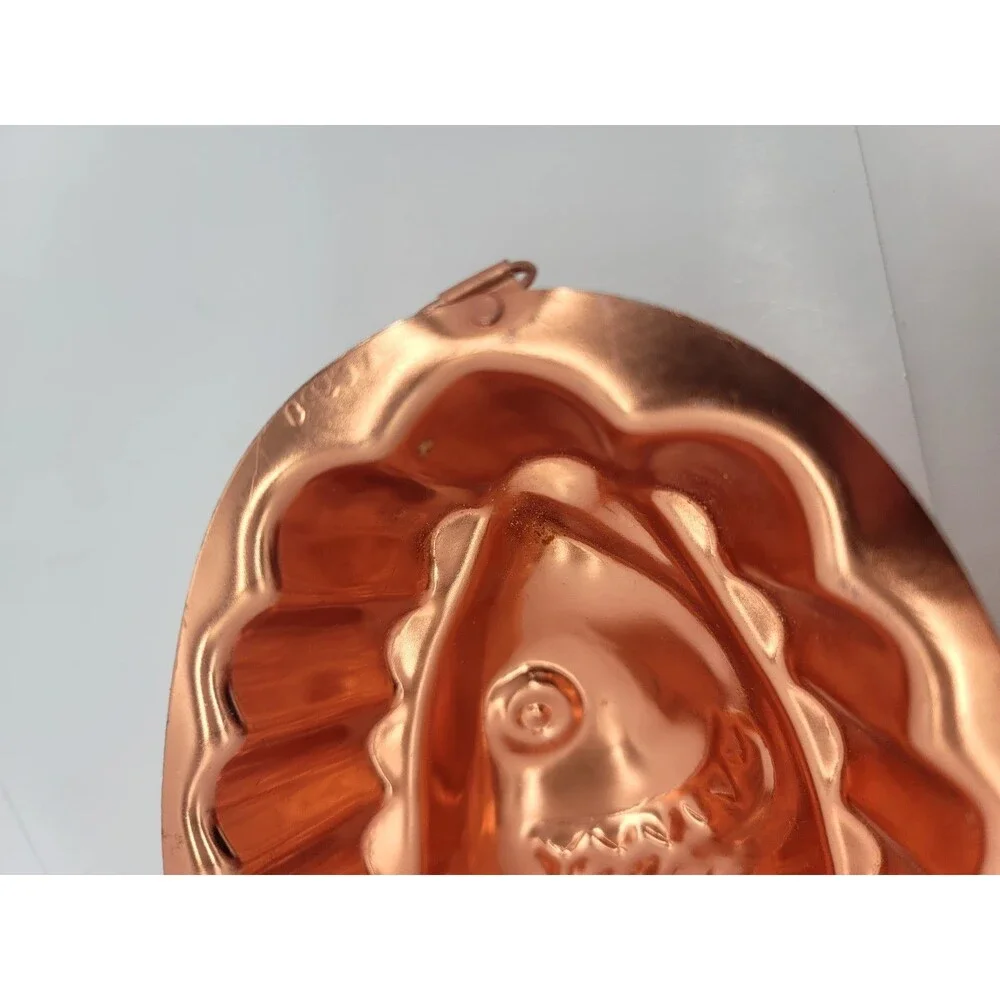 Vintage Copper-Colored Fish Jello Mold Kitchen Cottage Decor 13